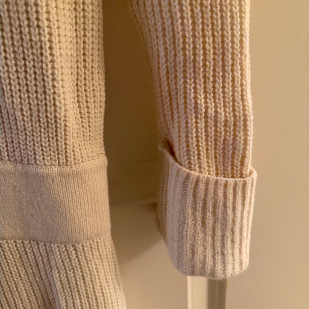 Reiss Cream Cashmere Blend Sweater - Picture 4 of 4